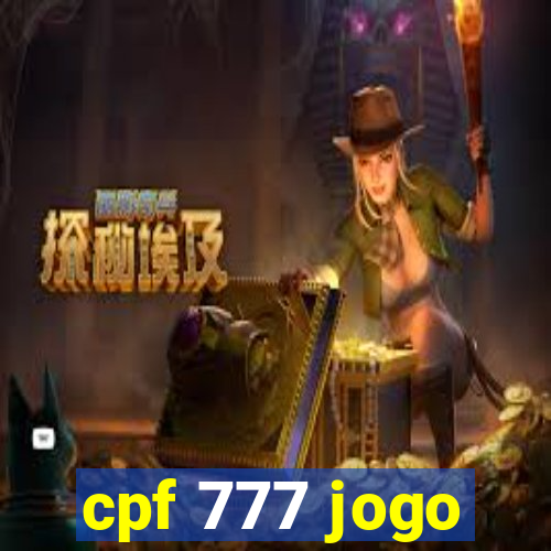 cpf 777 jogo